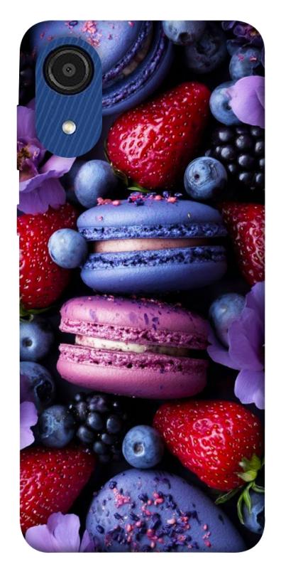 Чехол itsPrint Fruit macaroon для Samsung Galaxy A03 Core, еда, купить оптом с доставкой