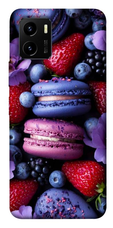 Чехол itsPrint Fruit macaroon для Vivo Y15s, еда, купить оптом с доставкой