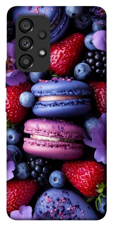 Чехол itsPrint Fruit macaroon для Samsung Galaxy A53 5G, еда, купить оптом с доставкой