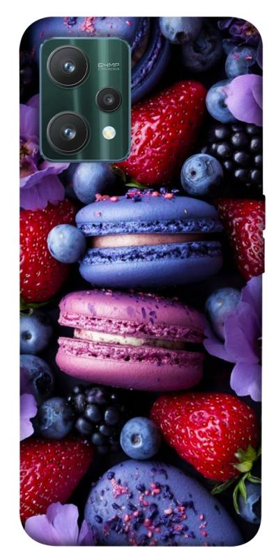 Чехол itsPrint Fruit macaroon для Realme 9 Pro, еда, купить оптом с доставкой