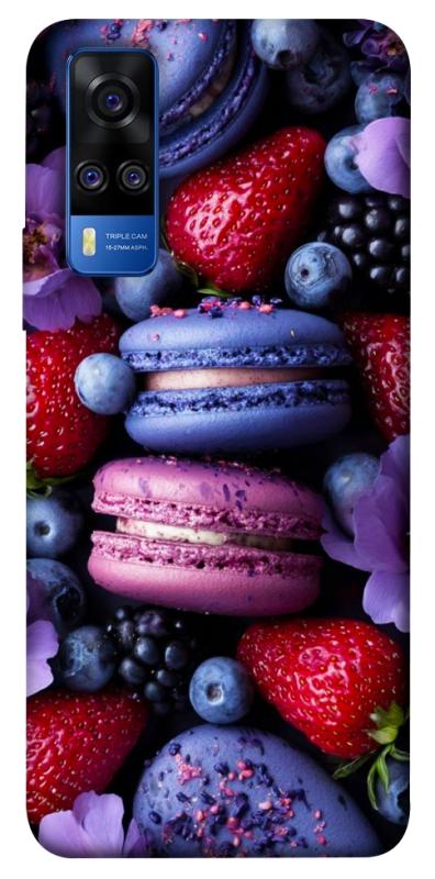 Чехол itsPrint Fruit macaroon для Vivo Y51a, еда, купить оптом с доставкой