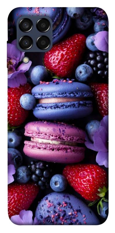 Чехол itsPrint Fruit macaroon для Samsung Galaxy M33 5G, еда, купить оптом с доставкой