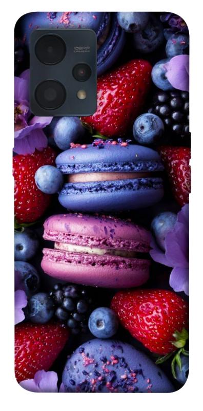 Чохол itsPrint Fruit macaroon для Realme 9 4G / 9 Pro+, їжа, купити оптом з доставкою