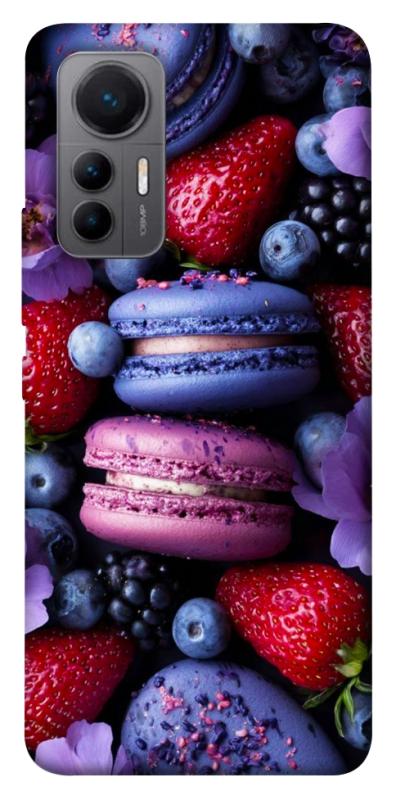 Чохол itsPrint Fruit macaroon для Xiaomi 12 Lite, їжа, купити оптом з доставкою