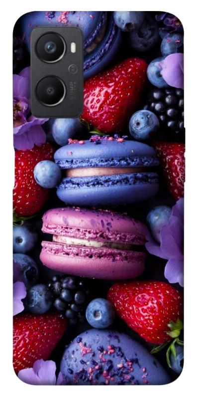 Чехол itsPrint Fruit macaroon для Oppo A96, еда, купить оптом с доставкой