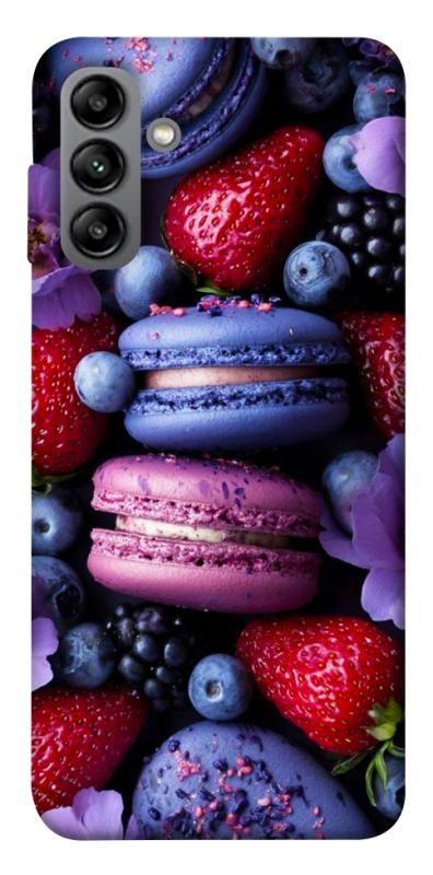 Чехол itsPrint Fruit macaroon для Samsung Galaxy A04s, еда, купить оптом с доставкой