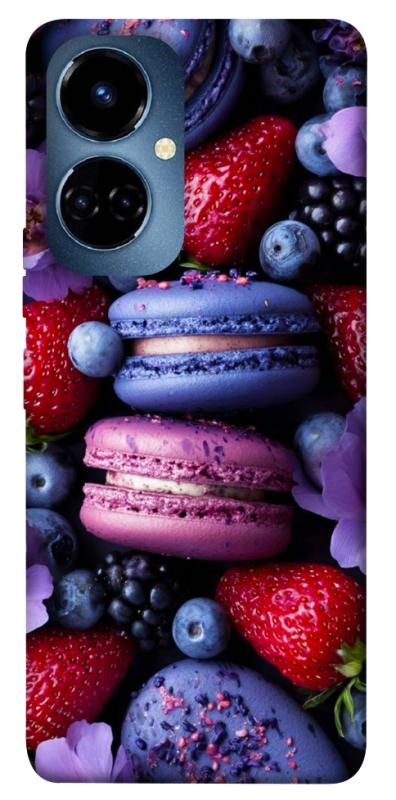 Чехол itsPrint Fruit macaroon для TECNO Camon 19 (CI6n) / 19 Pro (CI8n), еда, купить оптом с доставкой
