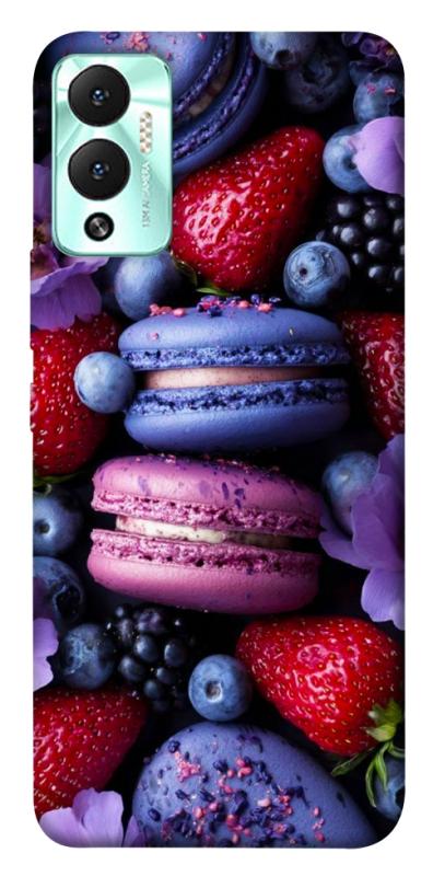 Чехол itsPrint Fruit macaroon для Infinix Hot 12 Play, еда, купить оптом с доставкой