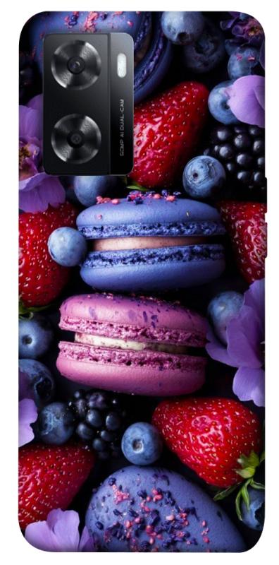 Чехол itsPrint Fruit macaroon для Oppo A57s, еда, купить оптом с доставкой