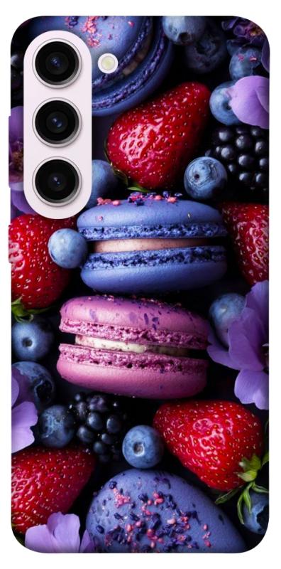 Чохол itsPrint Fruit macaroon для Samsung Galaxy S23+, їжа, купити оптом з доставкою