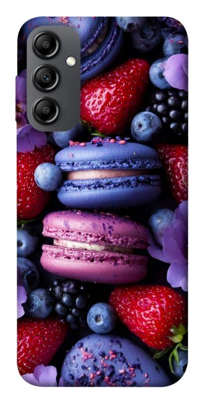 Чехол itsPrint Fruit macaroon для Samsung Galaxy A14 4G/5G, еда, купить оптом с доставкой