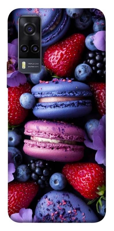 Чехол itsPrint Fruit macaroon для Vivo Y31, еда, купить оптом с доставкой