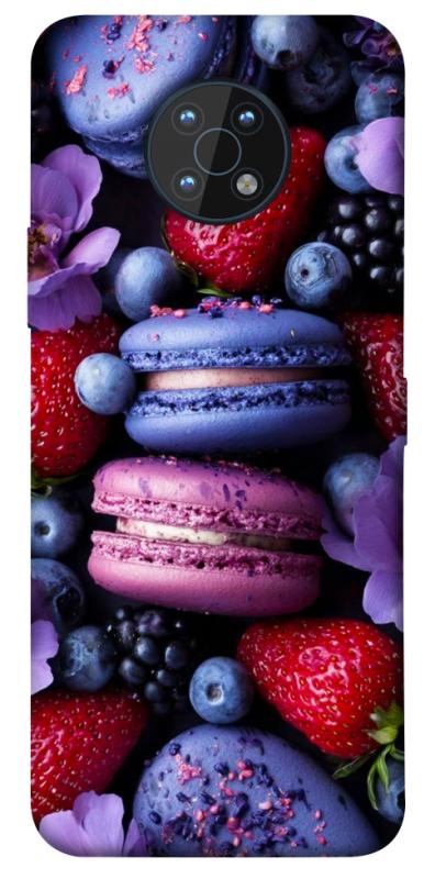 Чехол itsPrint Fruit macaroon для Nokia G50, еда, купить оптом с доставкой