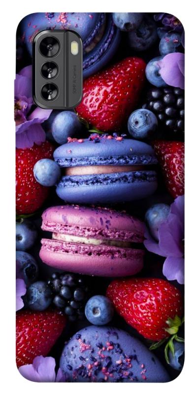 Чехол itsPrint Fruit macaroon для Nokia G60, еда, купить оптом с доставкой