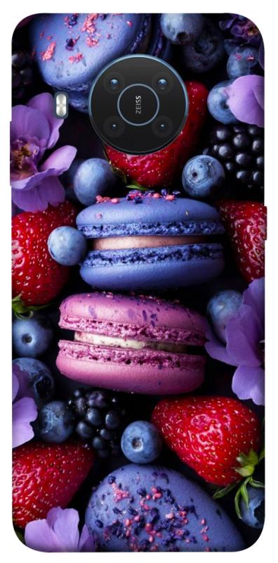 Чехол itsPrint Fruit macaroon для Nokia X10 / X20, еда, купить оптом с доставкой