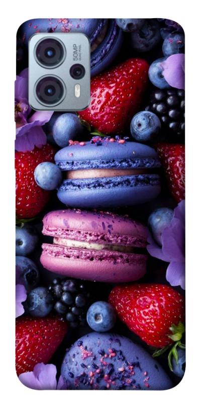 Чехол itsPrint Fruit macaroon для Motorola Moto G23, еда, купить оптом с доставкой