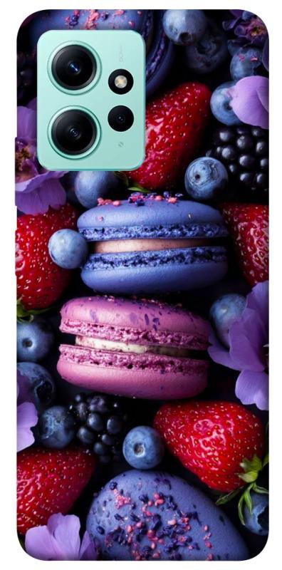 Чехол itsPrint Fruit macaroon для Xiaomi Redmi Note 12 4G, еда, купить оптом с доставкой