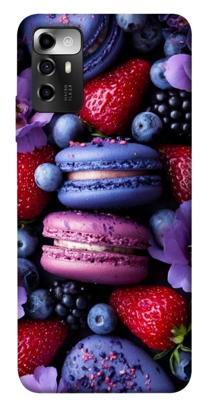 Чехол itsPrint Fruit macaroon для ZTE Blade A72, еда, купить оптом с доставкой
