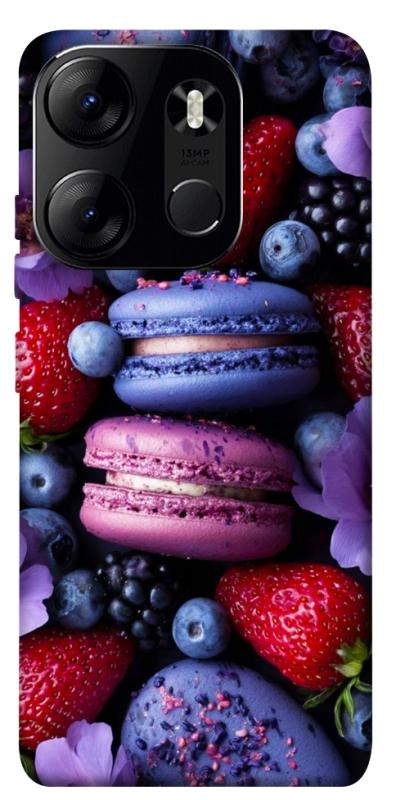 Чехол itsPrint Fruit macaroon для Tecno Spark Go 2023, еда, купить оптом с доставкой