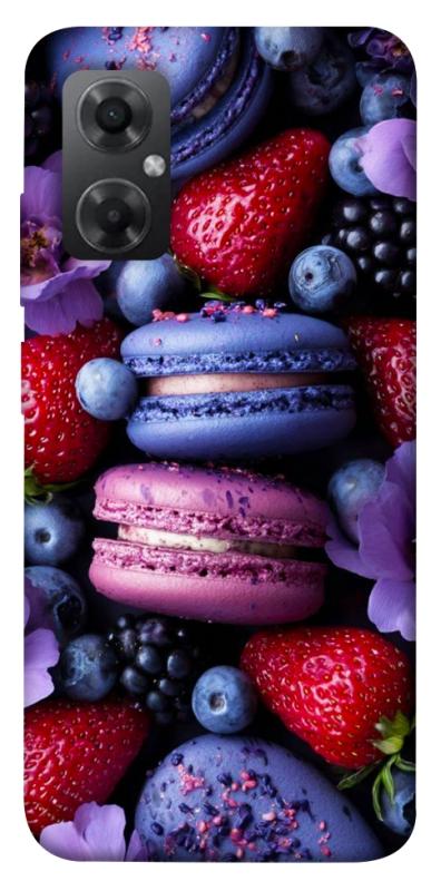 Чехол itsPrint Fruit macaroon для Xiaomi Redmi Note 11R, еда, купить оптом с доставкой