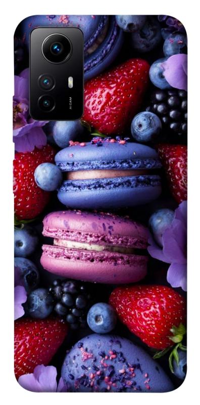 Чехол itsPrint Fruit macaroon для Xiaomi Redmi Note 12S, еда, купить оптом с доставкой