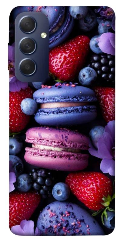 Чехол itsPrint Fruit macaroon для Samsung Galaxy M54 5G, еда, купить оптом с доставкой