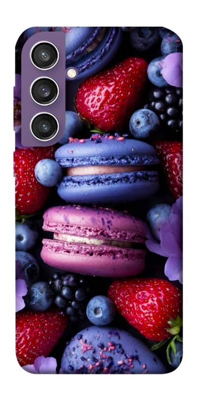 Чехол itsPrint Fruit macaroon для Samsung Galaxy S23 FE, еда, купить оптом с доставкой