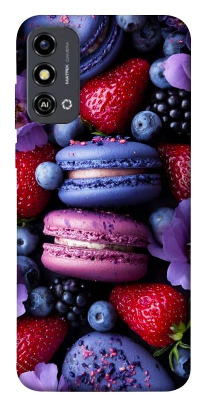 Чохол itsPrint Fruit macaroon для ZTE Blade A53, їжа, купити оптом з доставкою