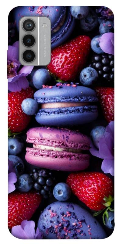 Чохол itsPrint Fruit macaroon для Nokia G42, їжа, купити оптом з доставкою