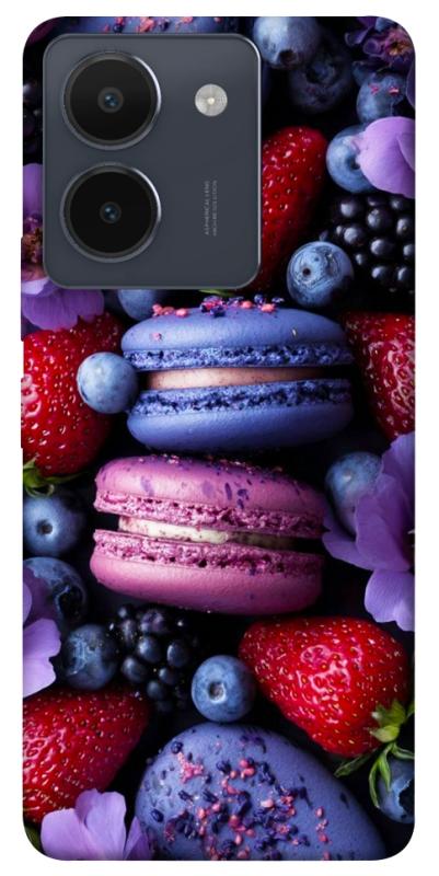 Чехол itsPrint Fruit macaroon для Vivo Y36, еда, купить оптом с доставкой
