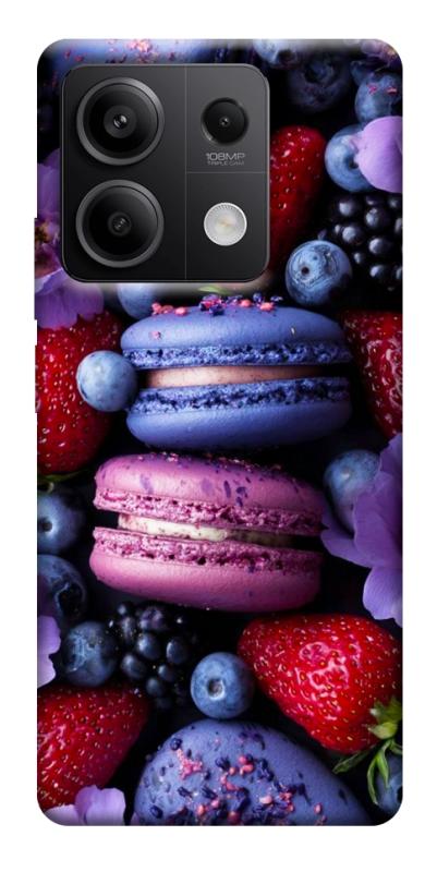 Чехол itsPrint Fruit macaroon для Xiaomi Redmi Note 13 5G, еда, купить оптом с доставкой