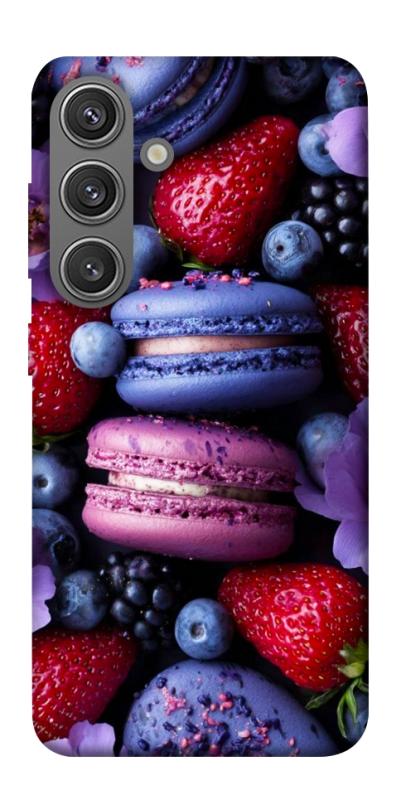 Чохол itsPrint Fruit macaroon для Samsung Galaxy S24, їжа, купити оптом з доставкою