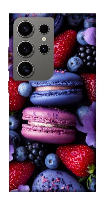 Чехол itsPrint Fruit macaroon для Samsung Galaxy S24 Ultra, еда, купить оптом с доставкой
