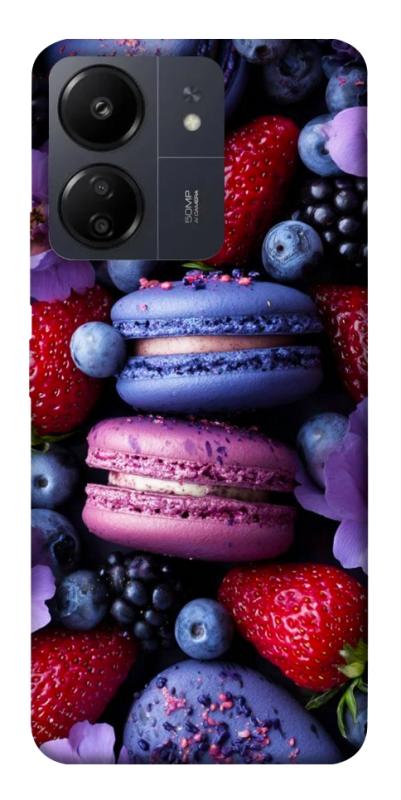 Чехол itsPrint Fruit macaroon для Xiaomi Redmi 13C, еда, купить оптом с доставкой