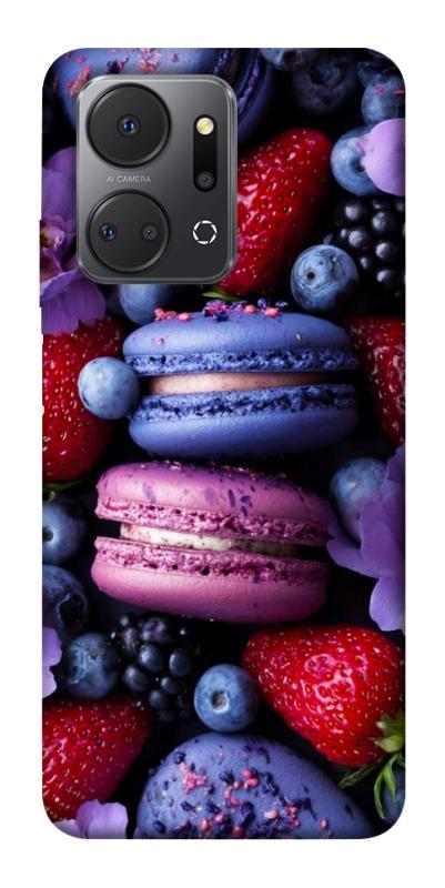Чехол itsPrint Fruit macaroon для Huawei Honor X7a, еда, купить оптом с доставкой