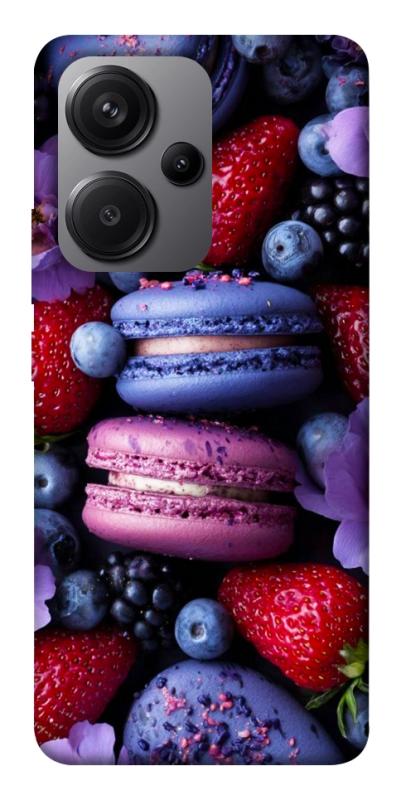Чохол itsPrint Fruit macaroon для Xiaomi Redmi Note 13 Pro+, їжа, купити оптом з доставкою