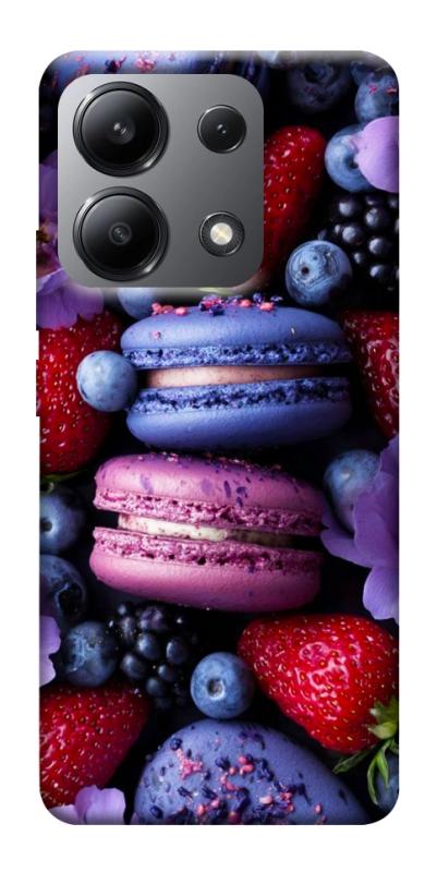 Чехол itsPrint Fruit macaroon для Xiaomi Redmi Note 13 4G, еда, купить оптом с доставкой