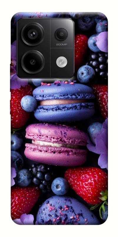 Чохол itsPrint Fruit macaroon для Xiaomi Redmi Note 13 Pro 4G, їжа, купити оптом з доставкою