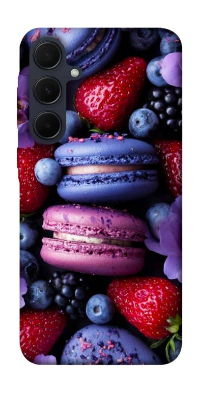 Чохол itsPrint Fruit macaroon для Samsung Galaxy A35, їжа, купити оптом з доставкою