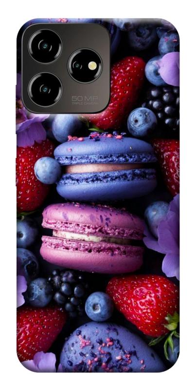 Чехол itsPrint Fruit macaroon для ZTE Blade V50 Desing 4G, еда, купить оптом с доставкой
