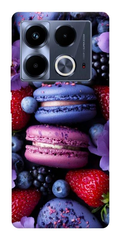 Чехол itsPrint Fruit macaroon для Infinix Note 40 4G, еда, купить оптом с доставкой