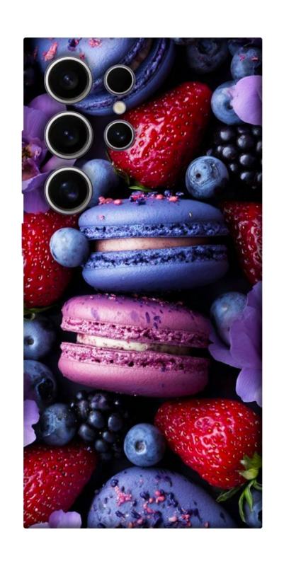 Чехол itsPrint Fruit macaroon для Samsung Galaxy S25 Ultra, еда, купить оптом с доставкой