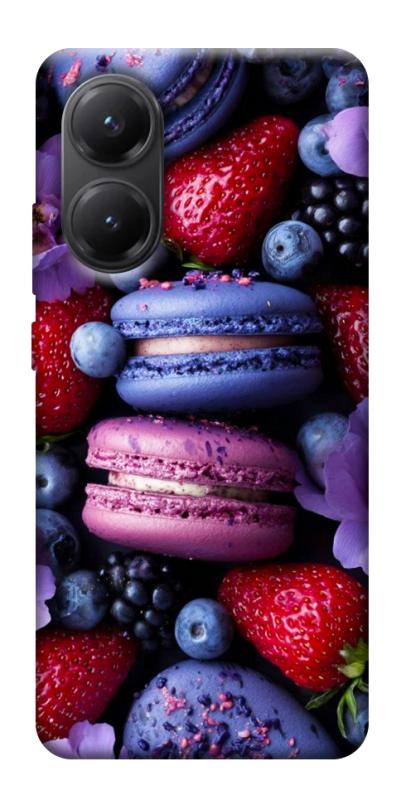 Чехол itsPrint Fruit macaroon для Xiaomi Poco X7 Pro, еда, купить оптом с доставкой