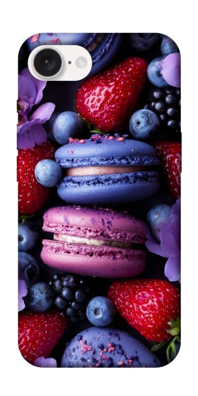 Чехол itsPrint Fruit macaroon для Apple iPhone 16e (6.1"), еда, купить оптом с доставкой