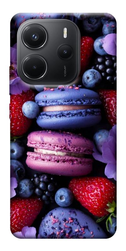 Чехол itsPrint Fruit macaroon для Xiaomi Redmi Note 14 4G (Int. version), еда, купить оптом с доставкой