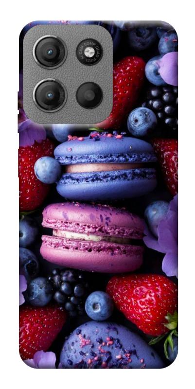 Чехол itsPrint Fruit macaroon для Motorola Moto G15 4G, еда, купить оптом с доставкой
