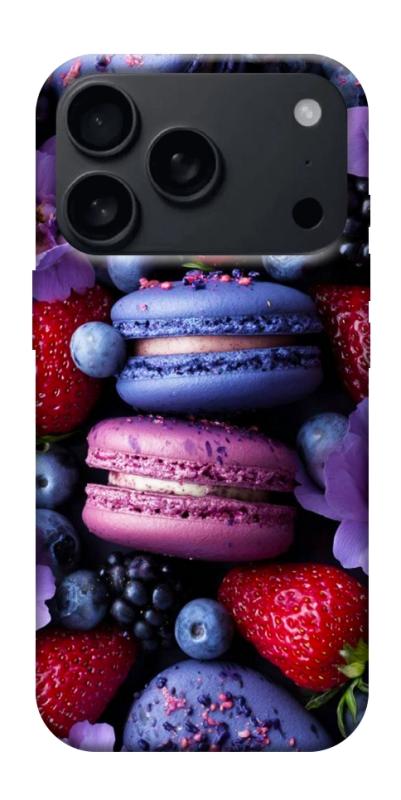 Чехол itsPrint Fruit macaroon для Apple iPhone 17 Pro Max (6.9"), еда, купить оптом с доставкой