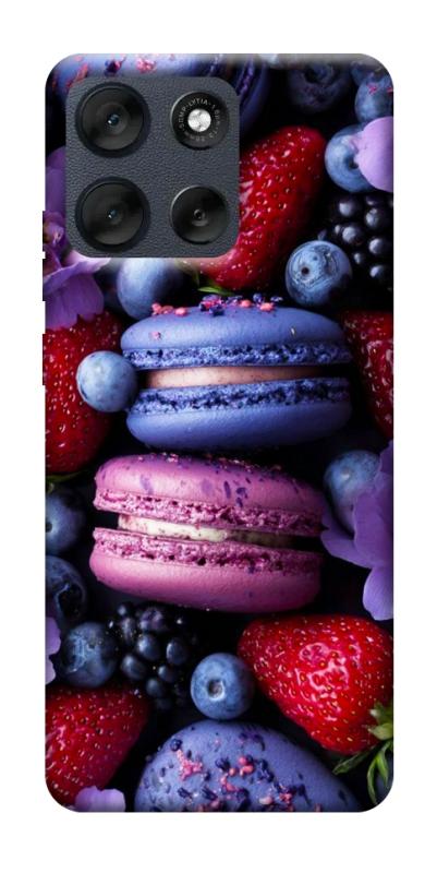 Чехол itsPrint Fruit macaroon для Motorola Moto G56 5G, еда, купить оптом с доставкой