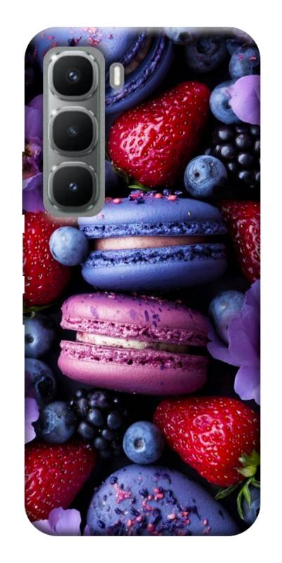 Чехол itsPrint Fruit macaroon для Infinix Hot 60i, еда, купить оптом с доставкой