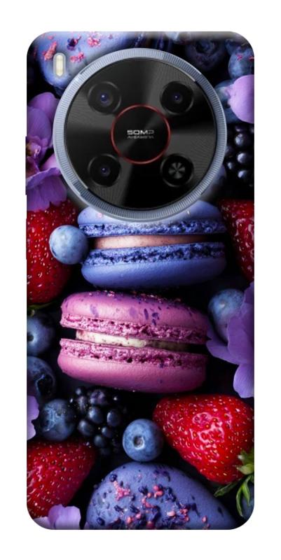 Чехол itsPrint Fruit macaroon для ZTE Nubia V70 Max, еда, купить оптом с доставкой